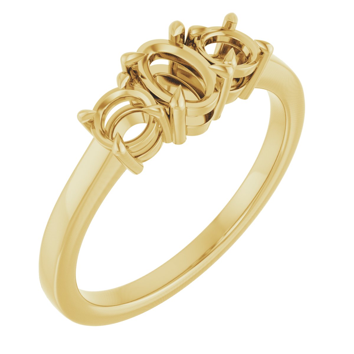 Three-Stone Engagement Ring