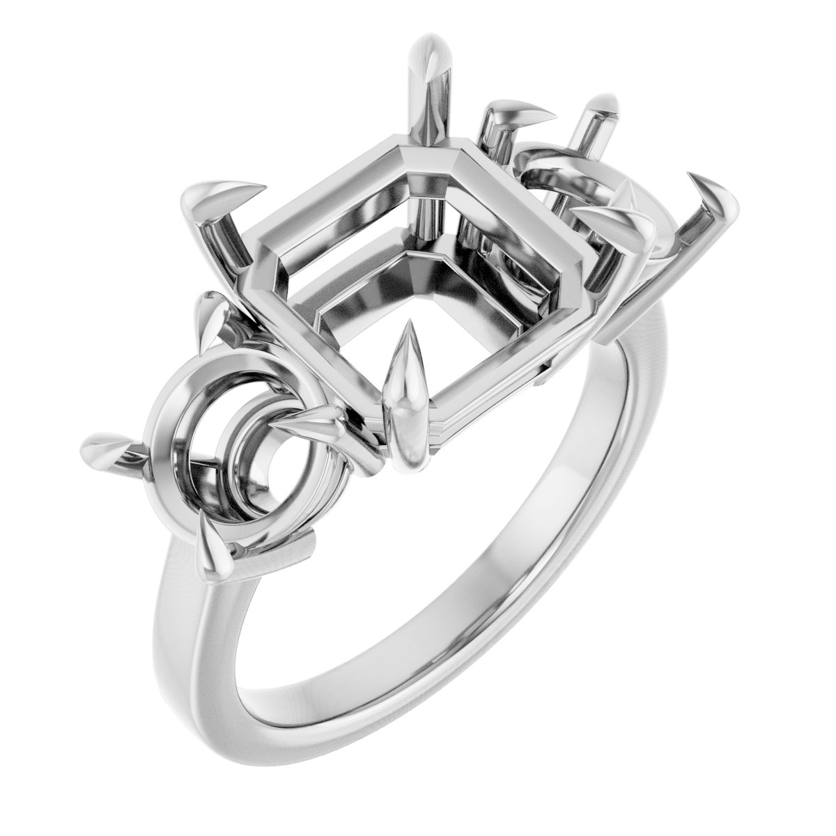 Three-Stone Engagement Ring
