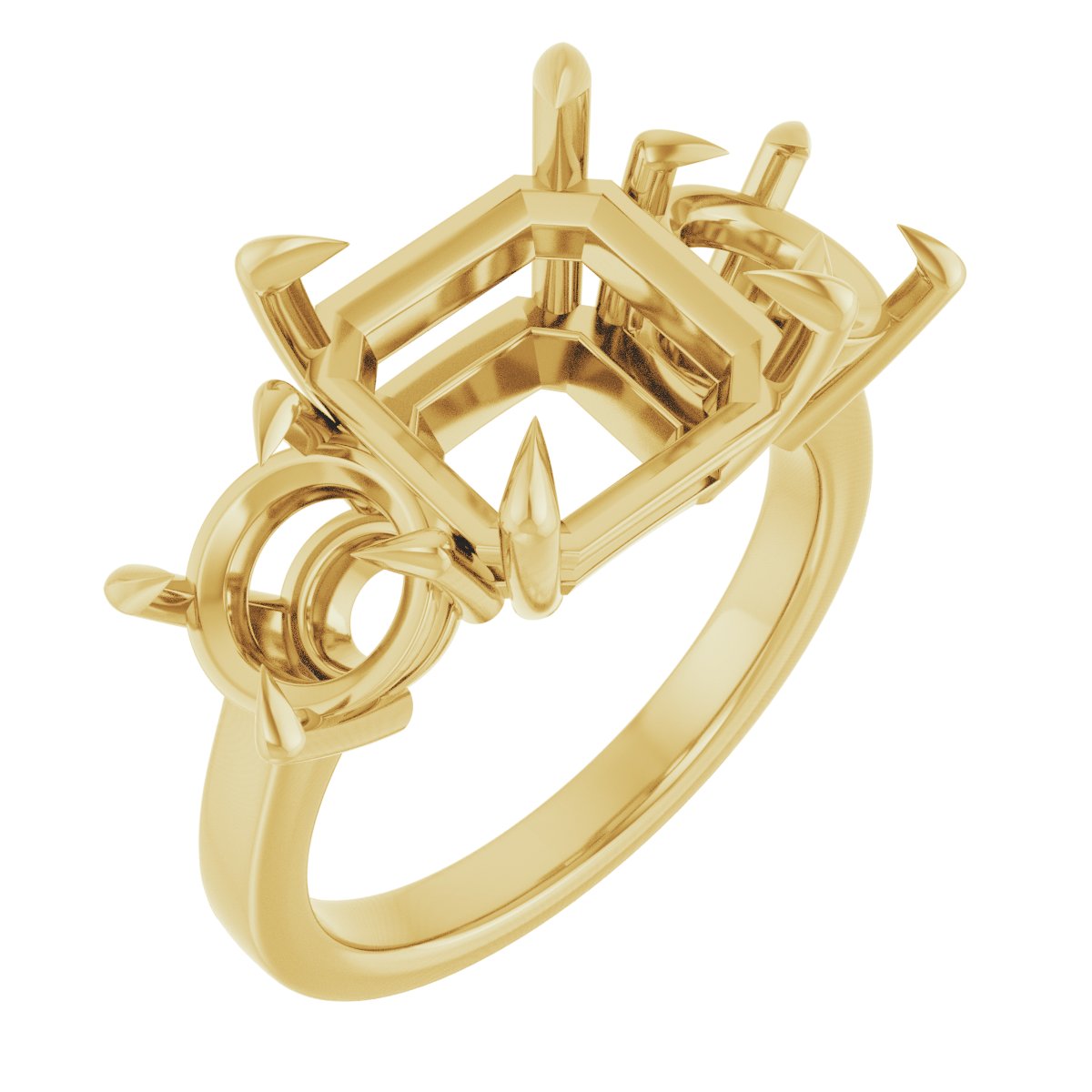 Three-Stone Engagement Ring