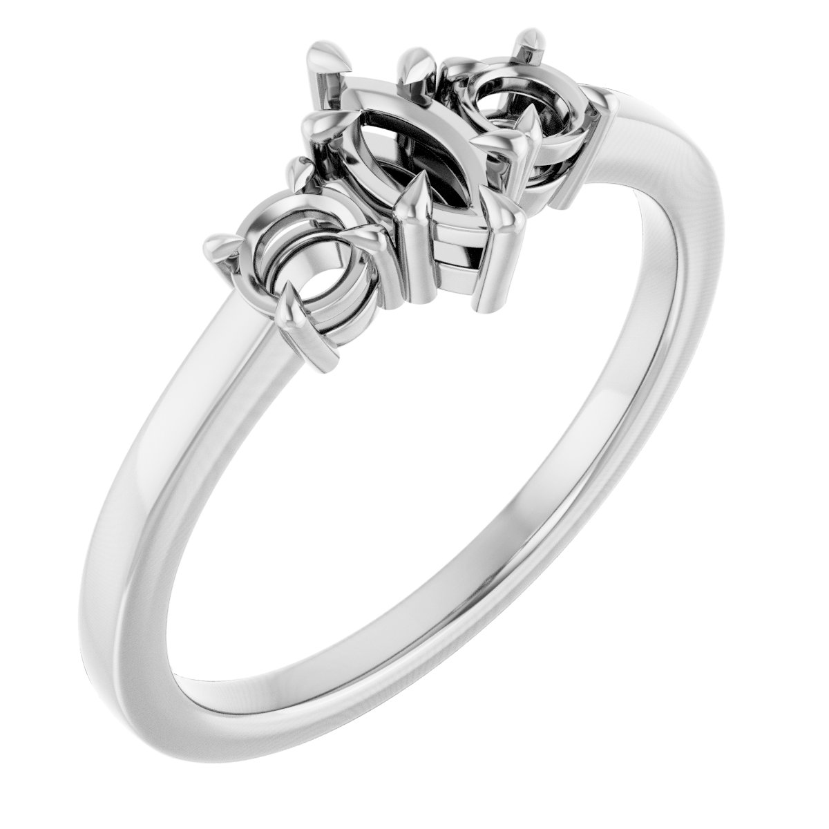 Three-Stone Engagement Ring