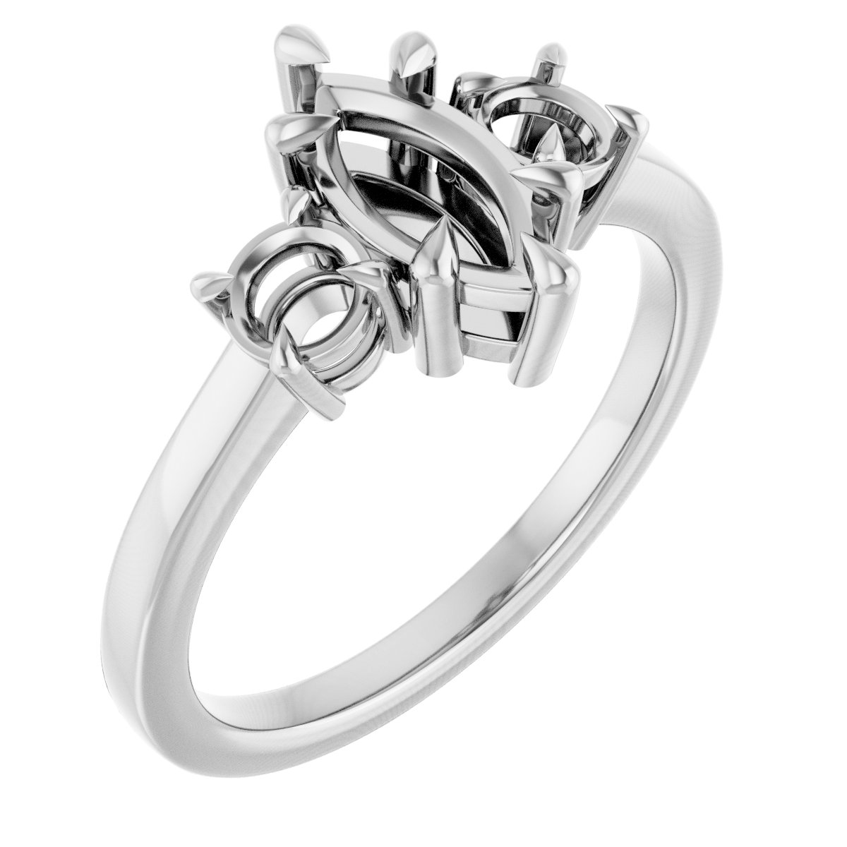 Three-Stone Engagement Ring