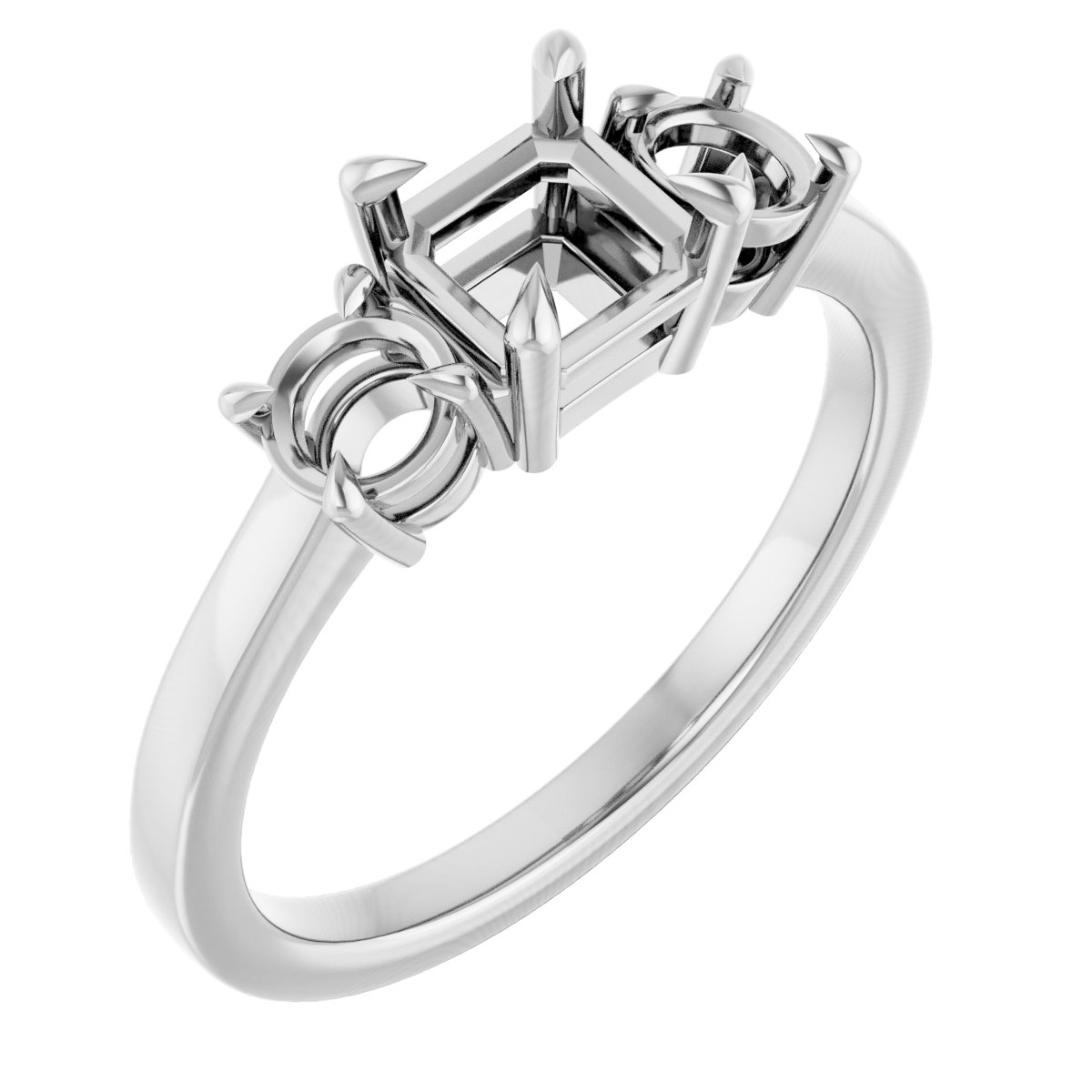 Three-Stone Engagement Ring