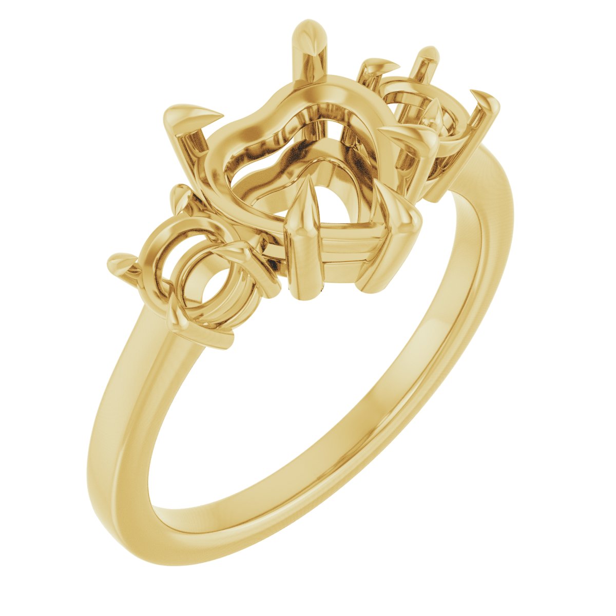 Three-Stone Engagement Ring