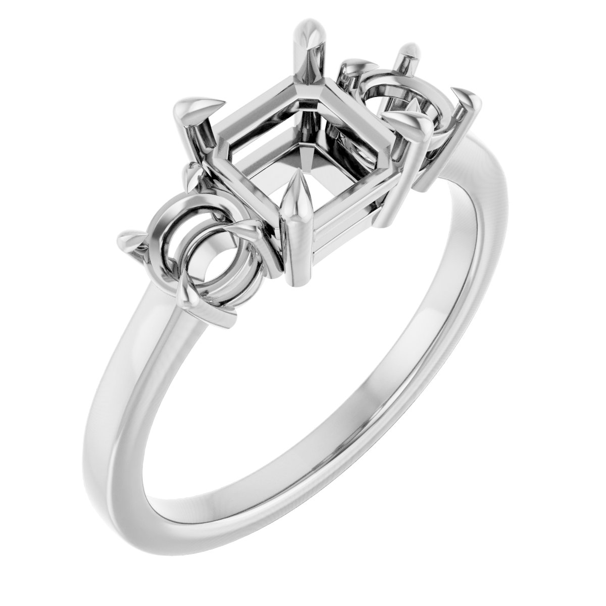 Three-Stone Engagement Ring