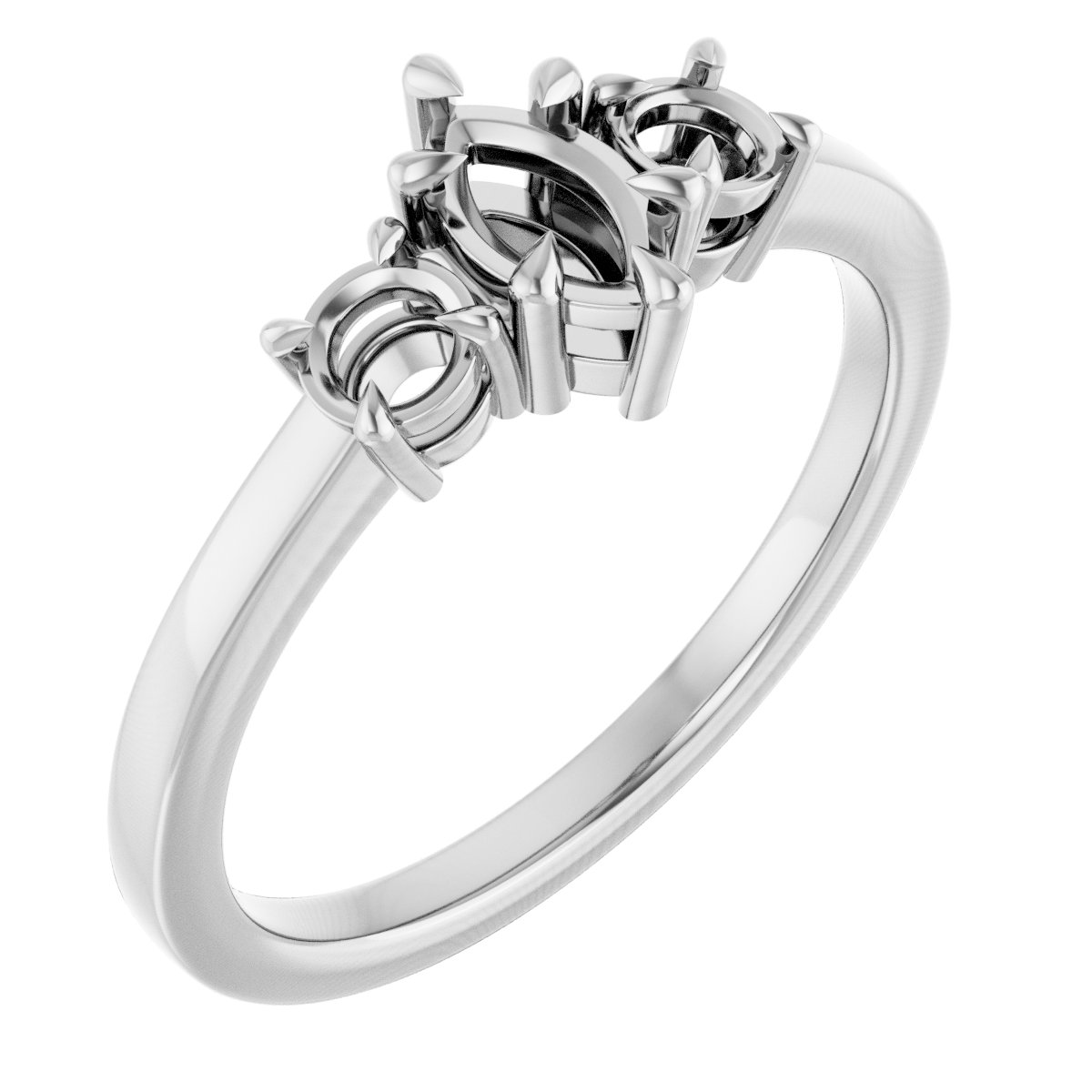 Three-Stone Engagement Ring