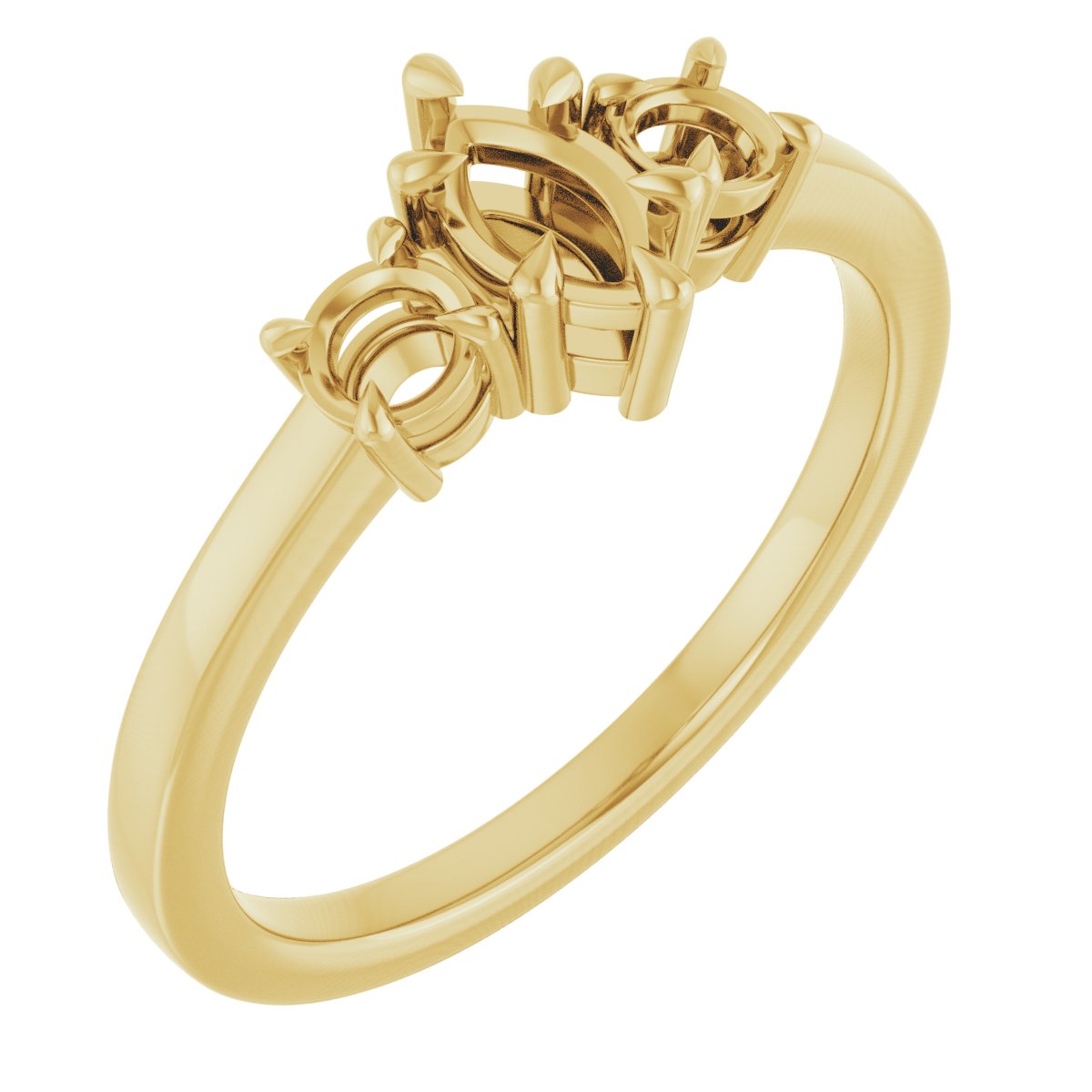 Three-Stone Engagement Ring