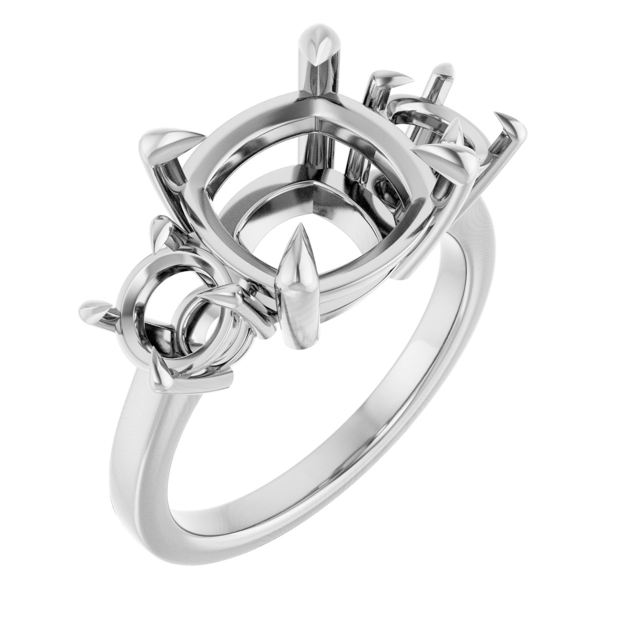 Three-Stone Engagement Ring