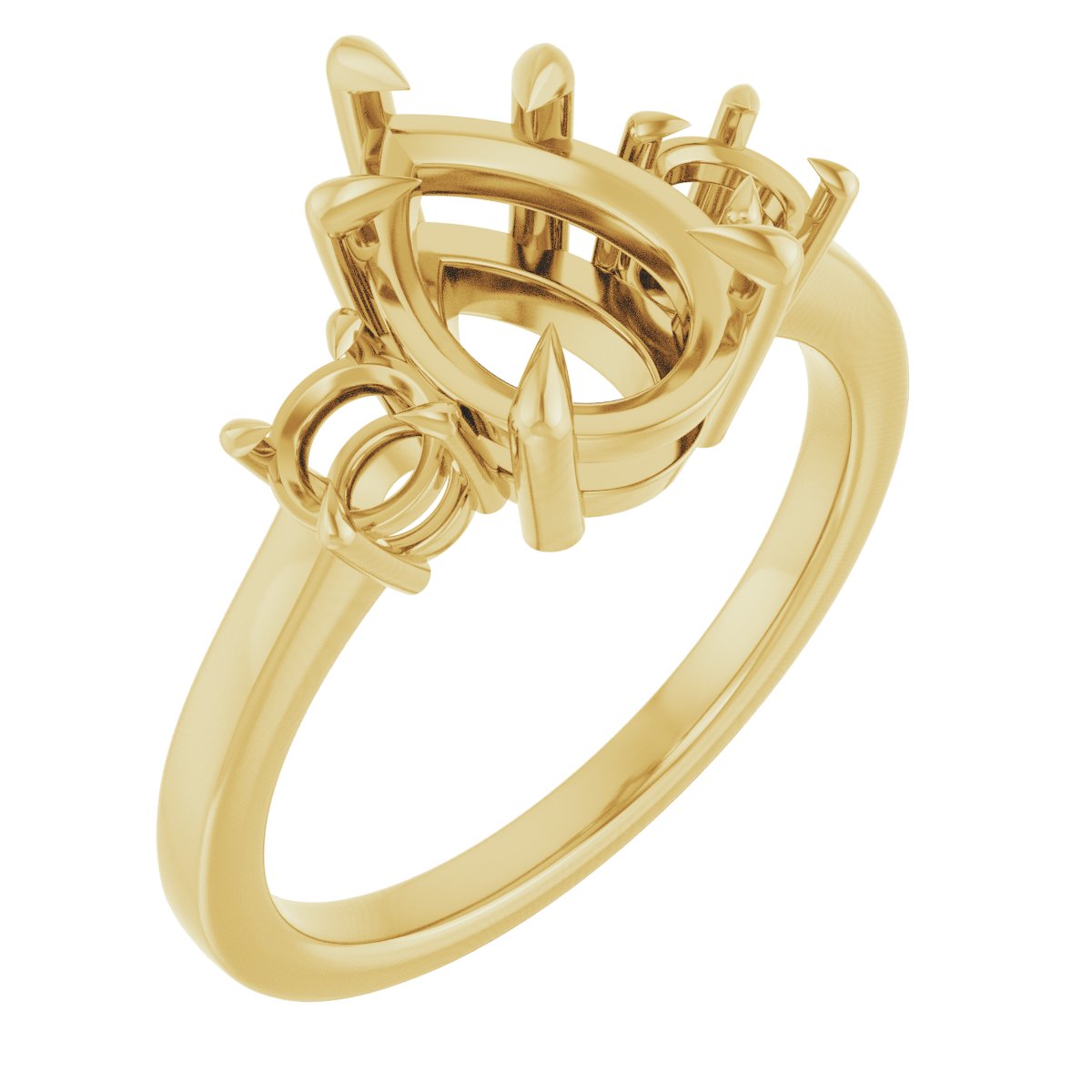 Three-Stone Engagement Ring