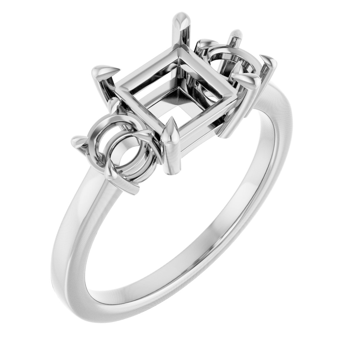 Three-Stone Engagement Ring