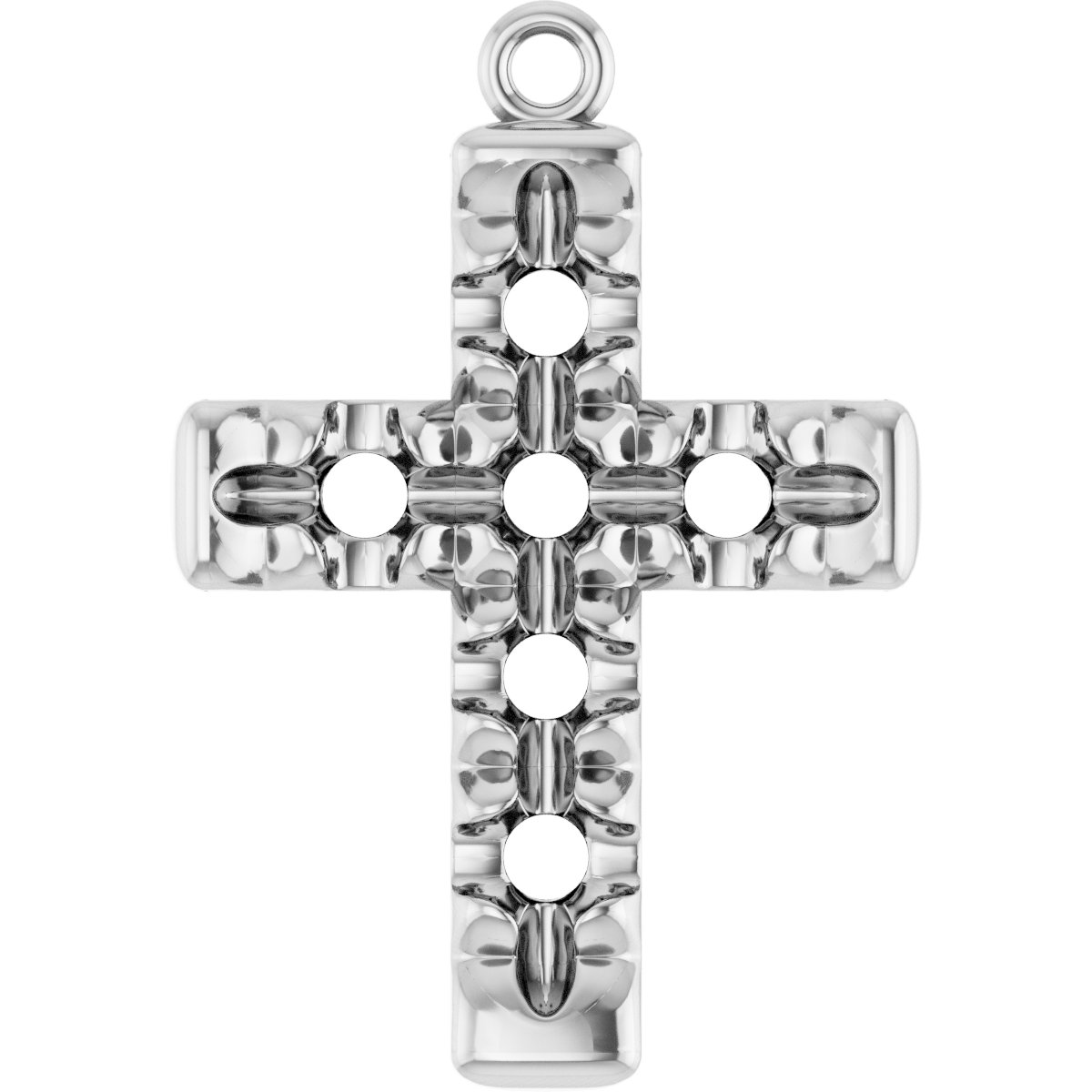 French-Set Cross Dangle