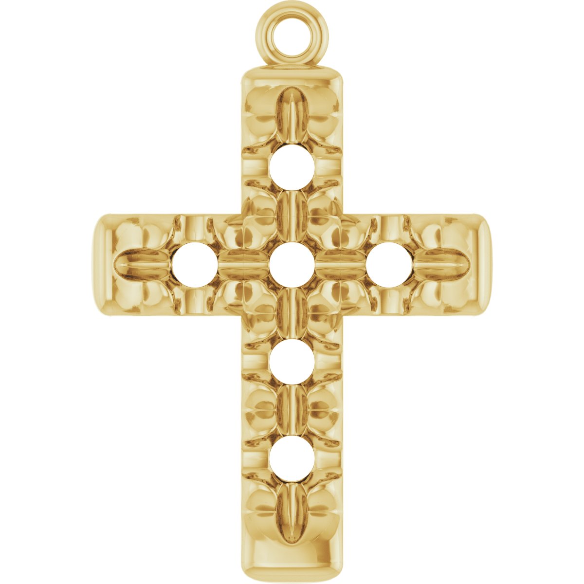 French-Set Cross Dangle