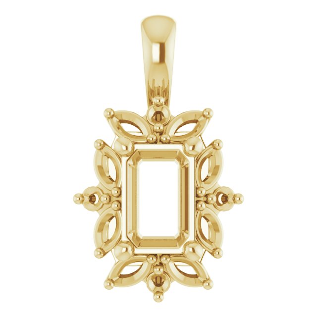 14k Yellow Gold