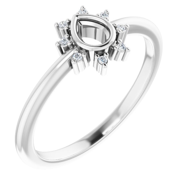 14k White Gold