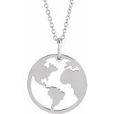 Earth Necklace or Pendant