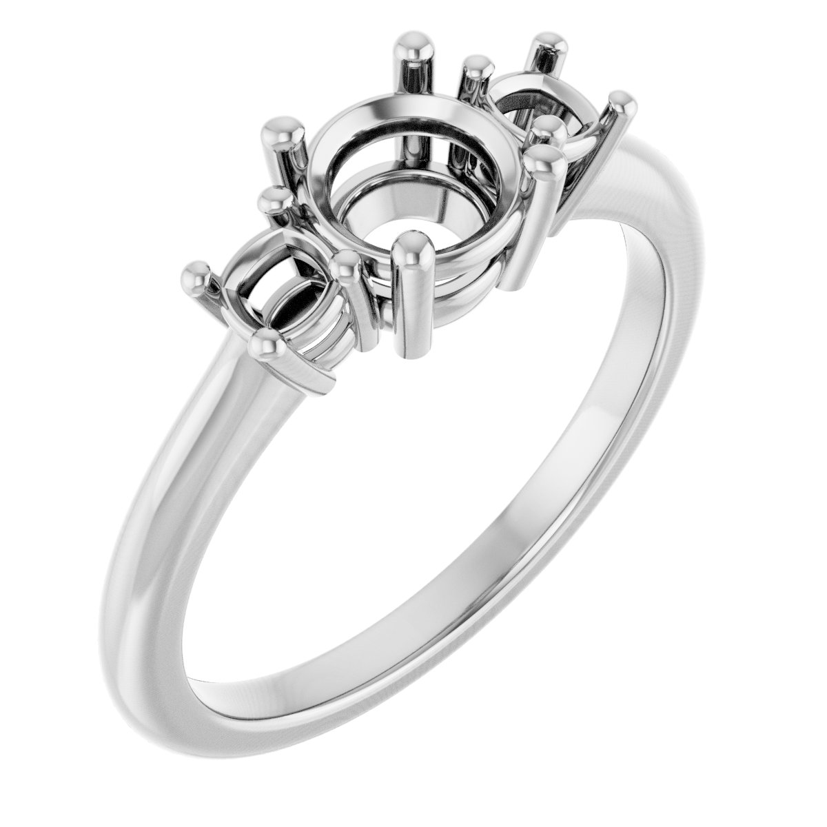 Three-Stone Engagement Ring