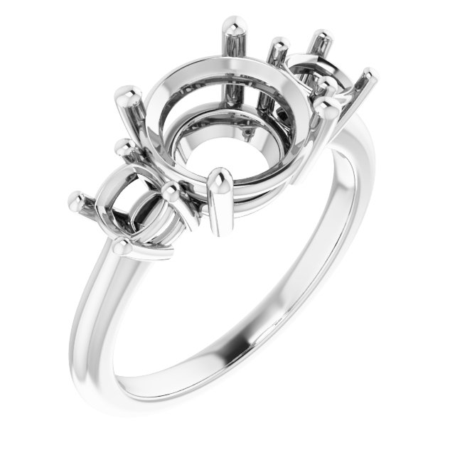 Three-Stone Engagement Ring