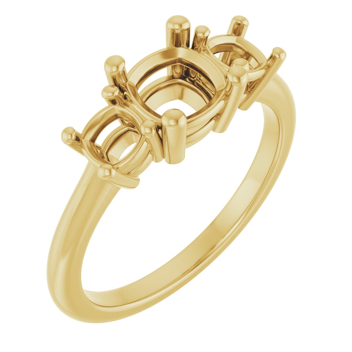 Three-Stone Engagement Ring