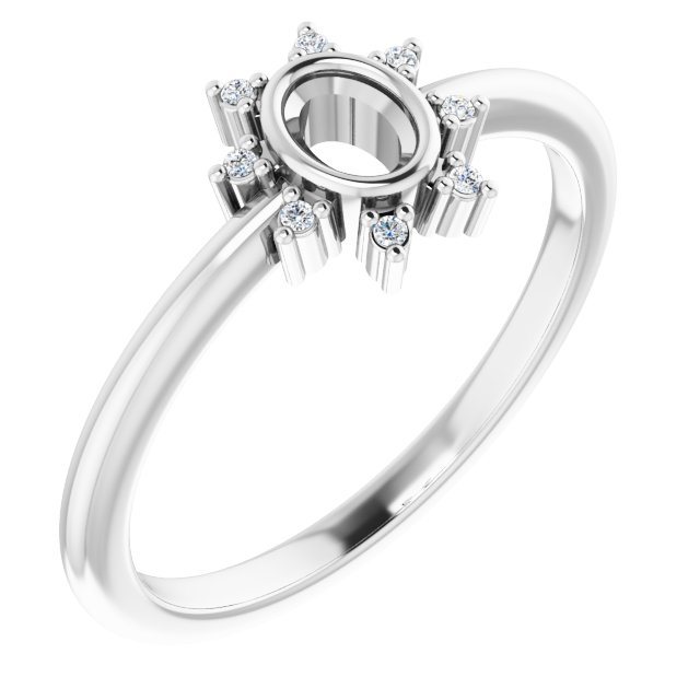 14k White Gold