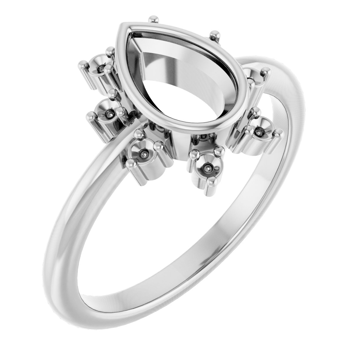 Halo-Style Ring