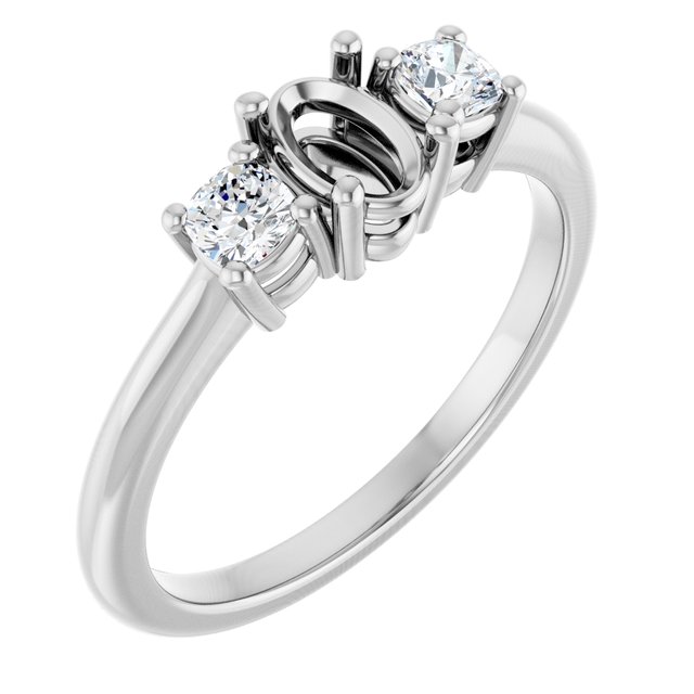 14k White Gold