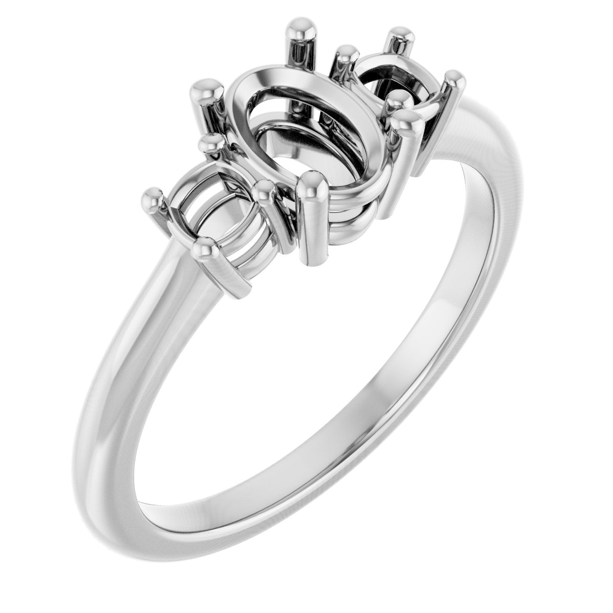Three-Stone Engagement Ring