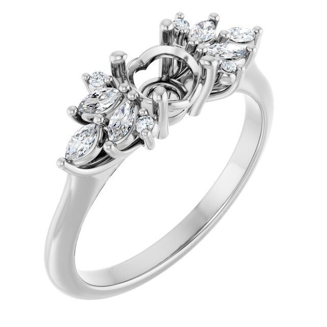 14k White Gold