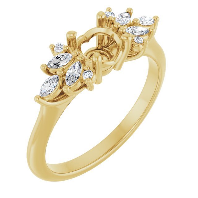 14k Yellow Gold