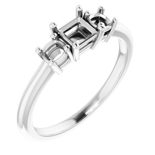 Three-Stone Engagement Ring