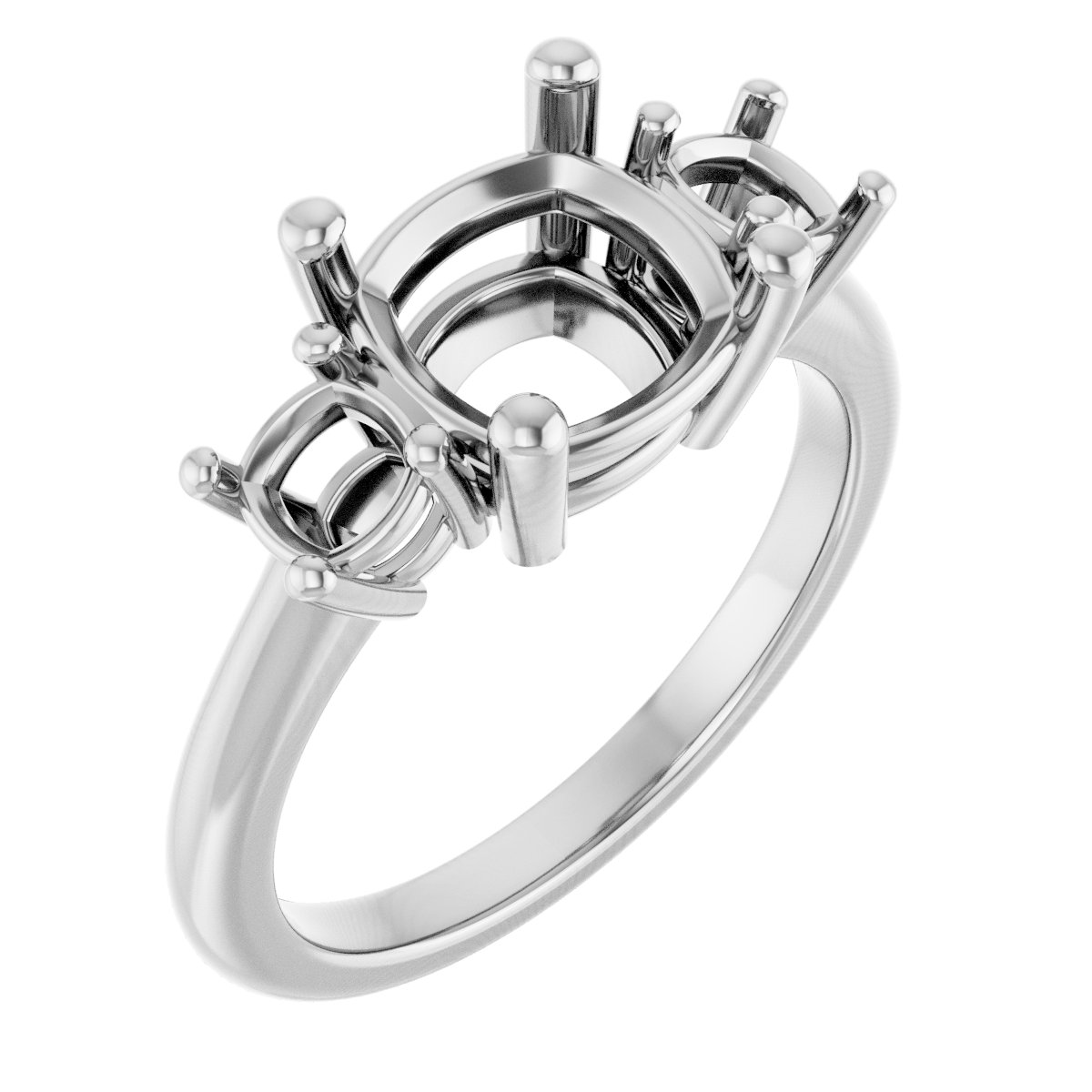 Three-Stone Engagement Ring