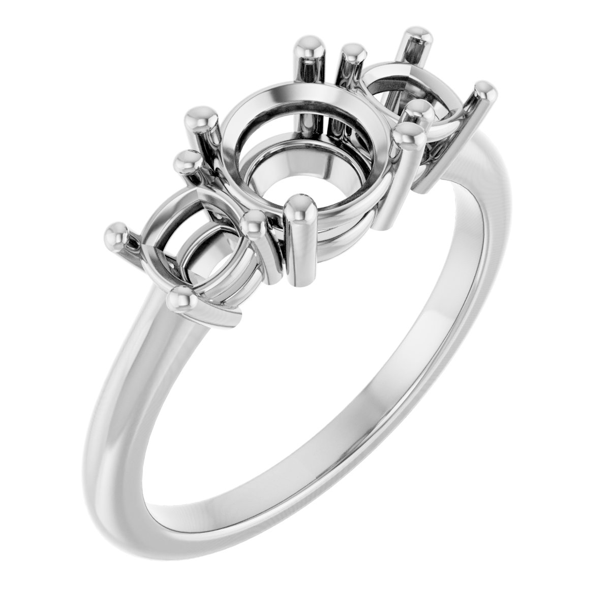 Three-Stone Engagement Ring