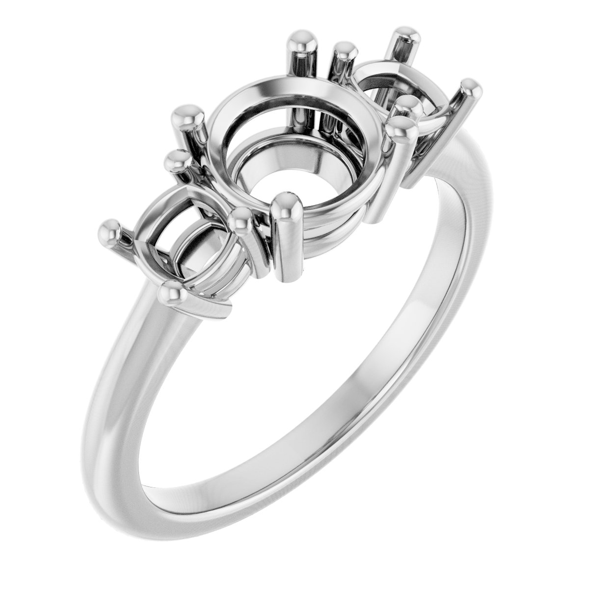 Three-Stone Engagement Ring