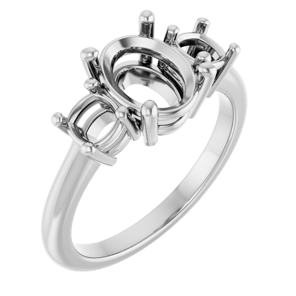 Three-Stone Engagement Ring