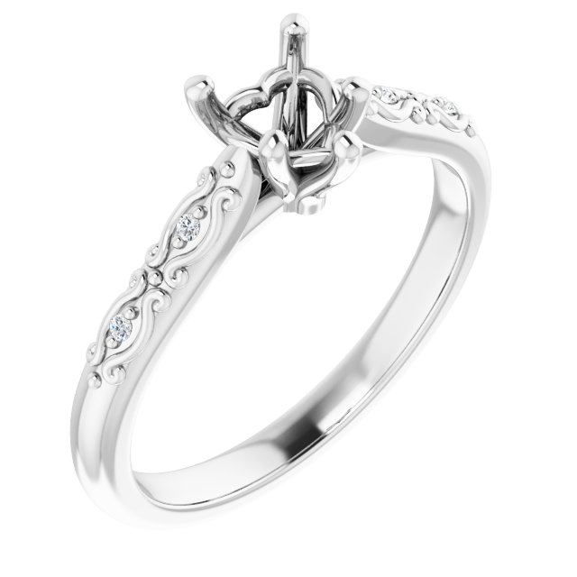 14k White Gold