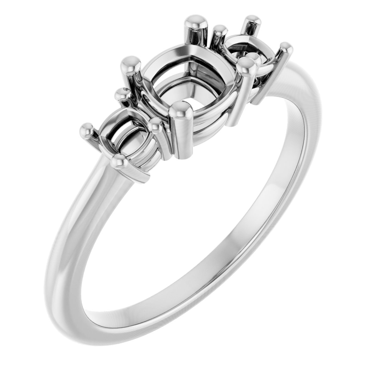 Three-Stone Engagement Ring