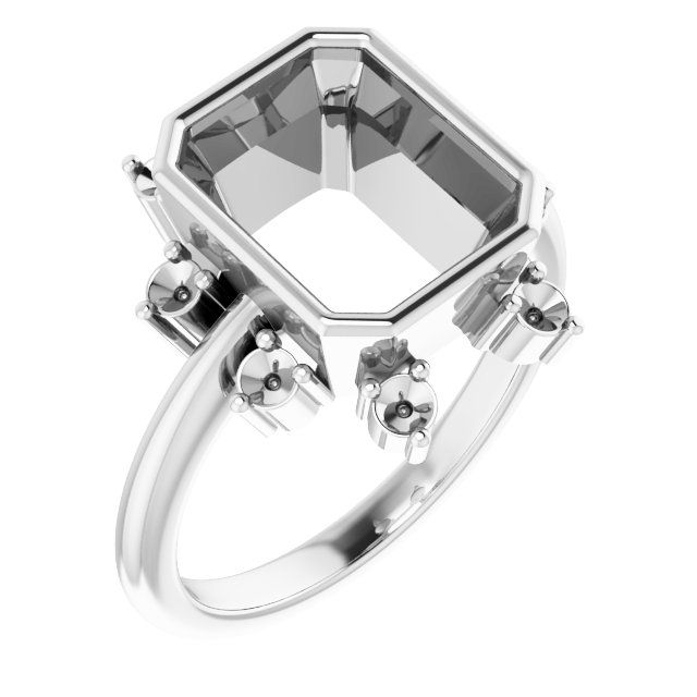 Halo-Style Ring