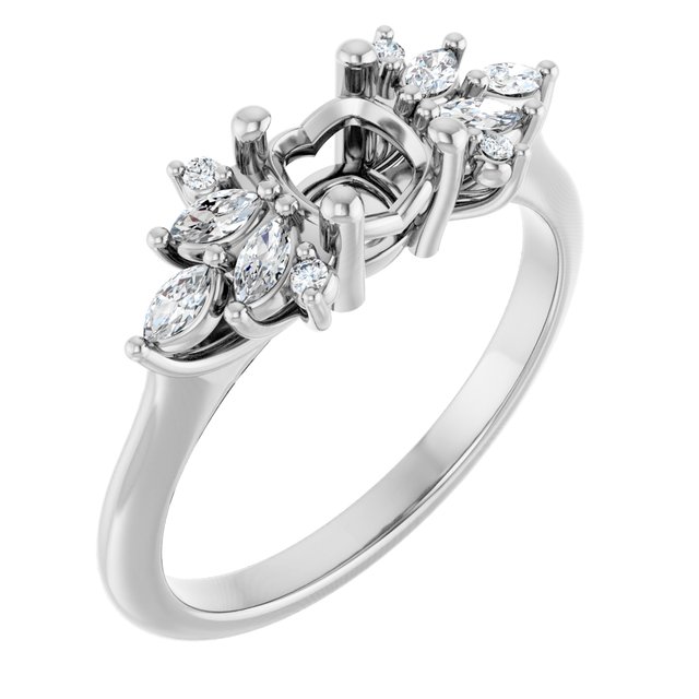 14k White Gold