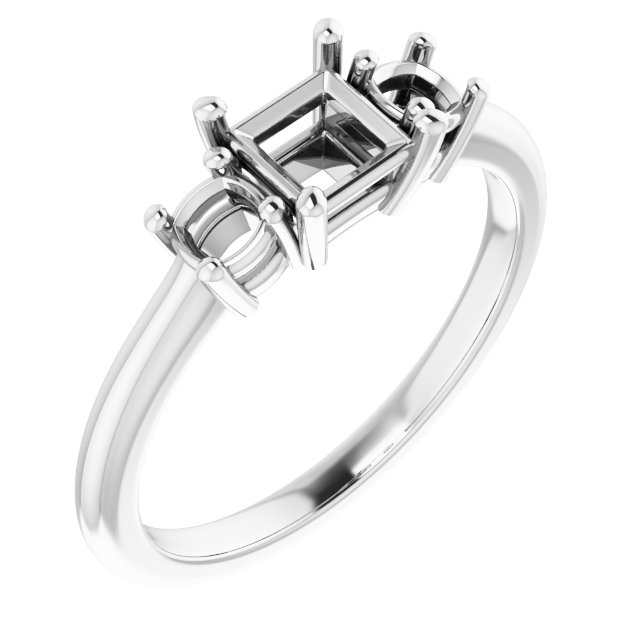 Three-Stone Engagement Ring