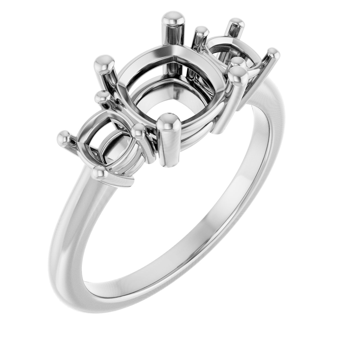 Three-Stone Engagement Ring