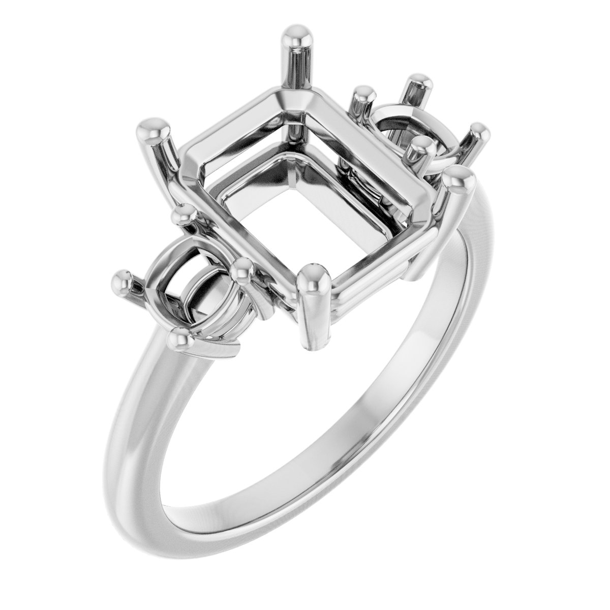 Three-Stone Engagement Ring