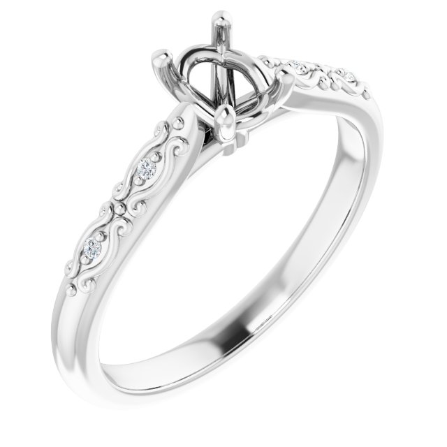 14k White Gold