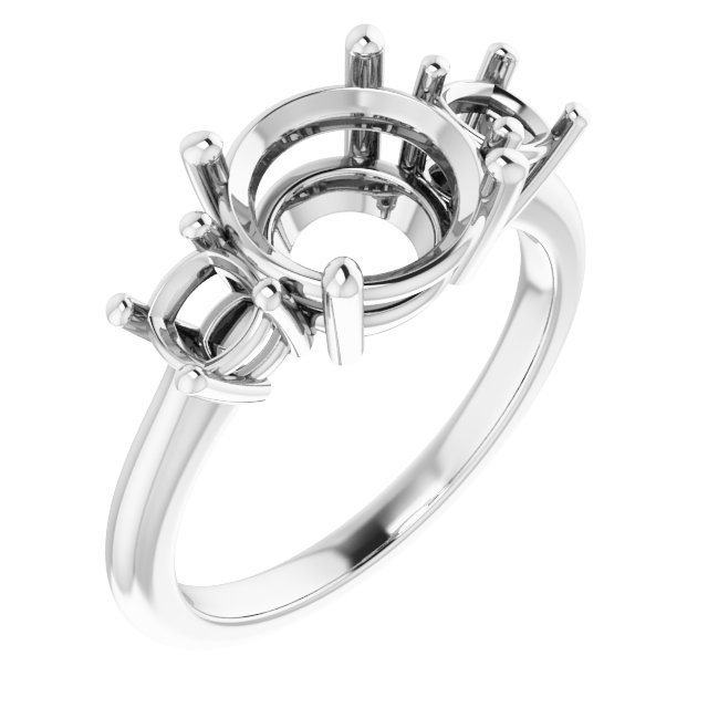 Three-Stone Engagement Ring