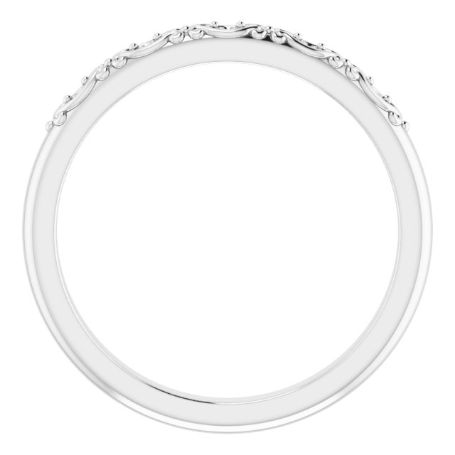 Band Mounting for 4.4 mm Round Ring view 2