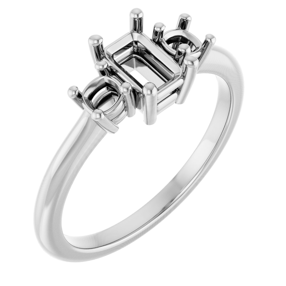 Three-Stone Engagement Ring
