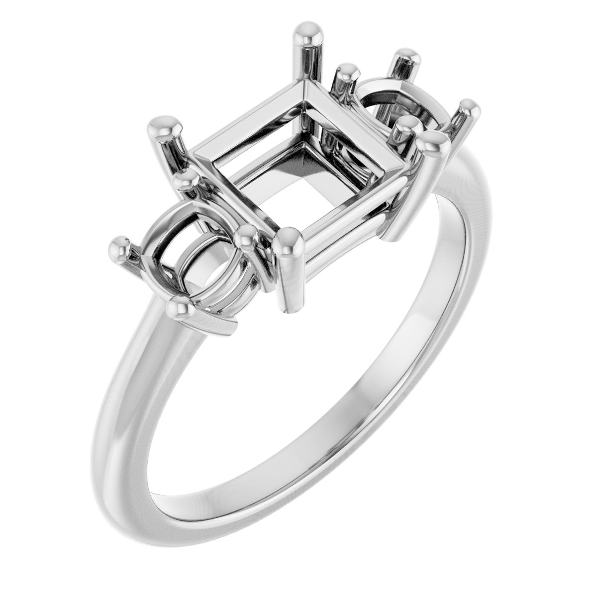 Three-Stone Engagement Ring