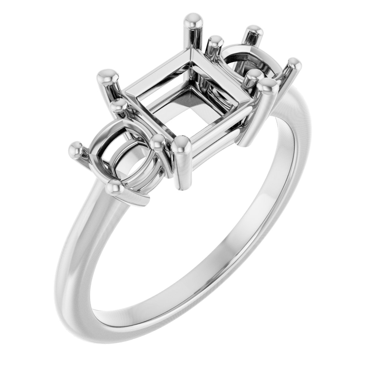 Three-Stone Engagement Ring