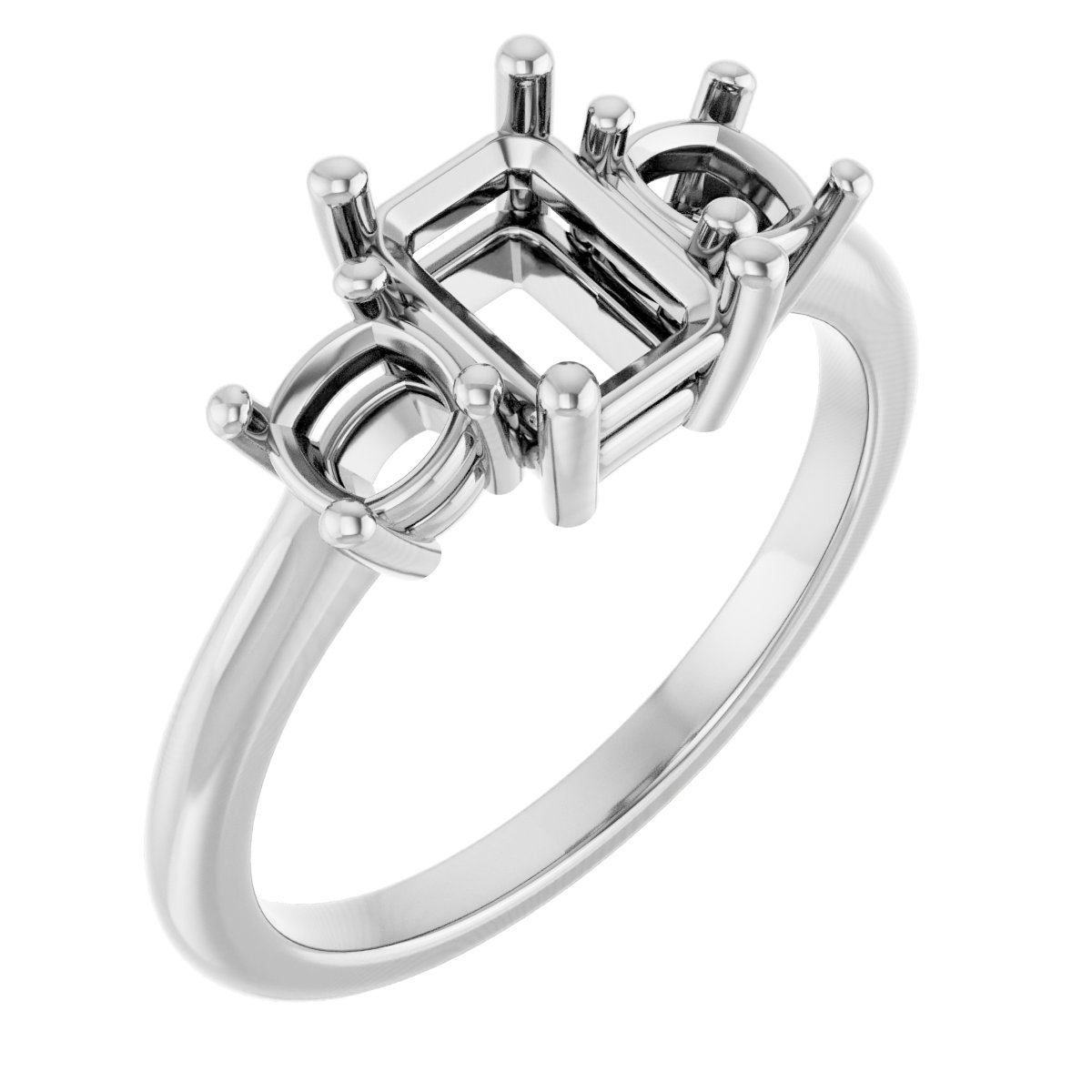 Three-Stone Engagement Ring