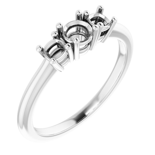Three-Stone Engagement Ring