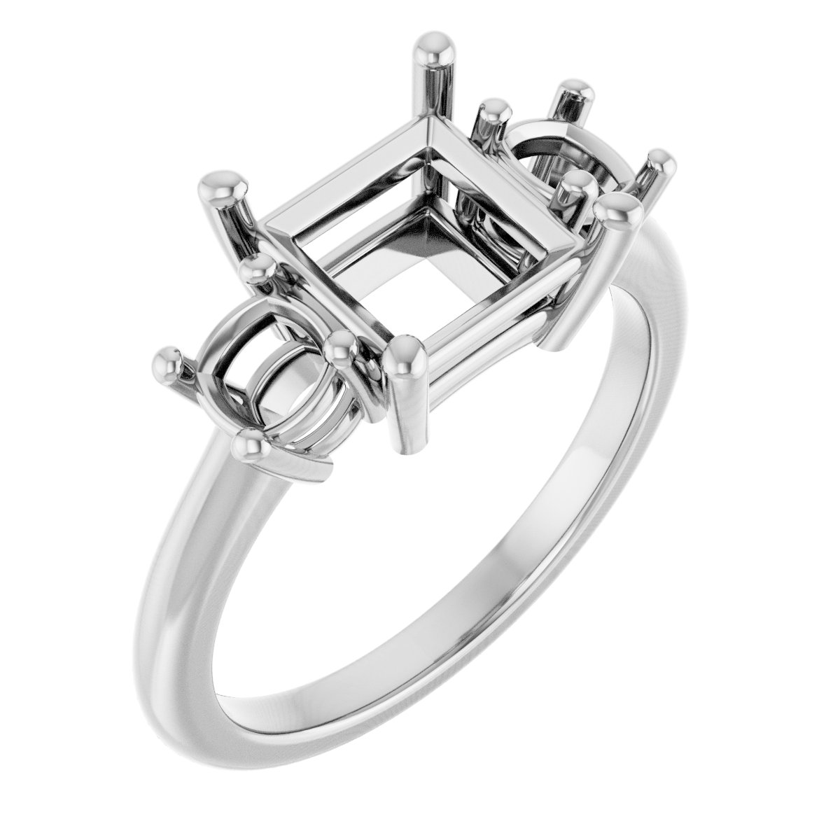 Three-Stone Engagement Ring