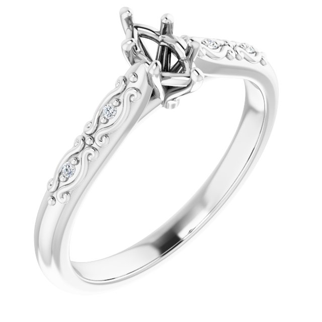 14k White Gold
