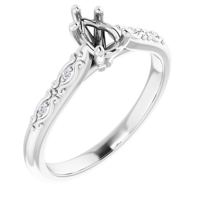 14k White Gold